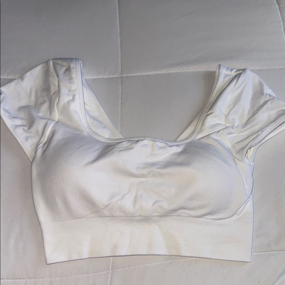 NVGTN WHITE Sports bra